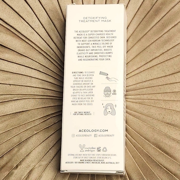 ACEOLOGY Detoxifying Treatment Mask 65 ml / 2.19 fl oz - Picture 4 of 13